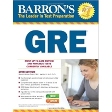 Barrons GRE 20th Edition